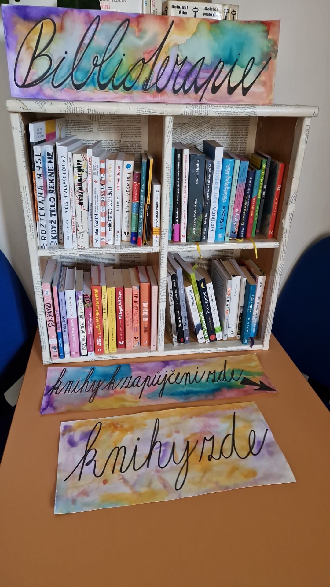 Terapie knihou na Gymnáziu Břeclav