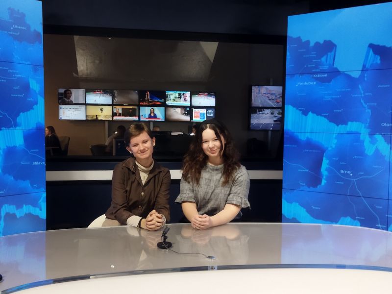 Exkurze v České televizi Brno