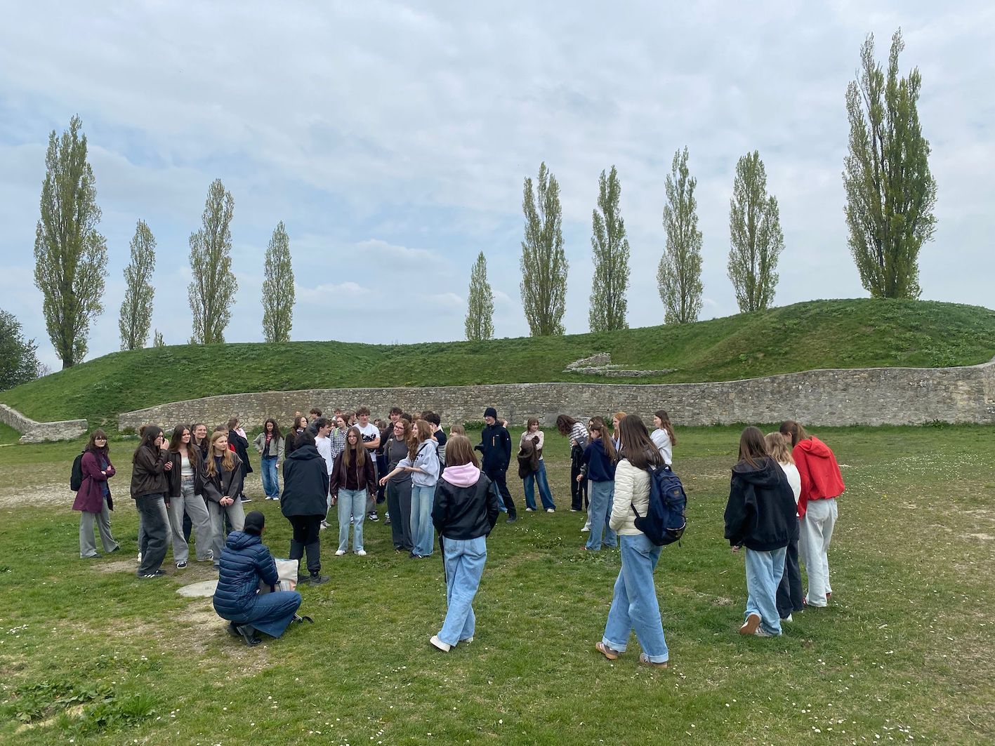 Prváci vyrazili po stopách Římanů