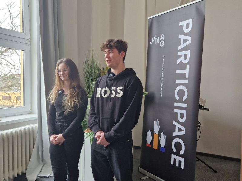 Naše gymnázium pilotní školou JINAG