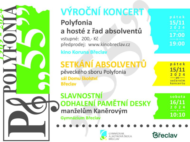 Polyfonia zve na výroční koncert