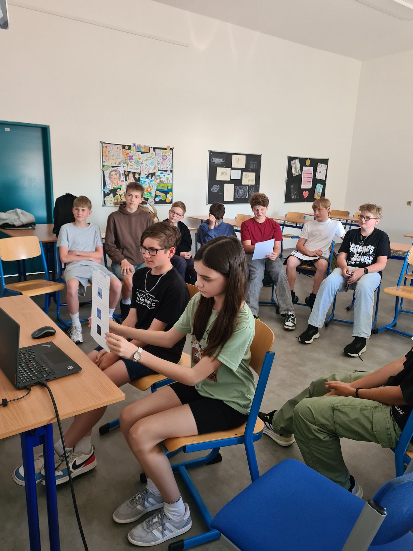 Sekundáni se zapojili do E-twinningového projektu