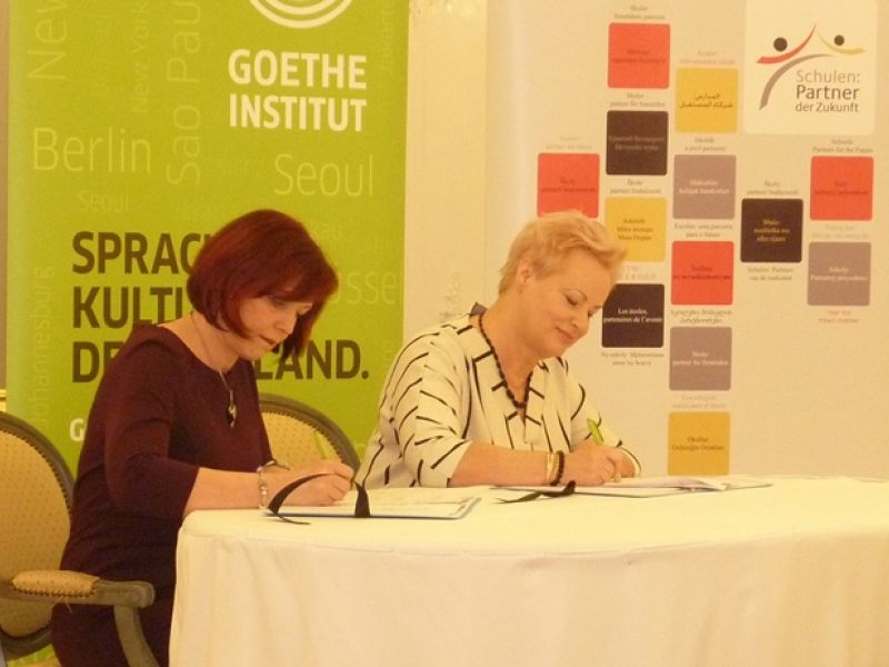 Prodloužení smlouvy s Goethe - Institutem