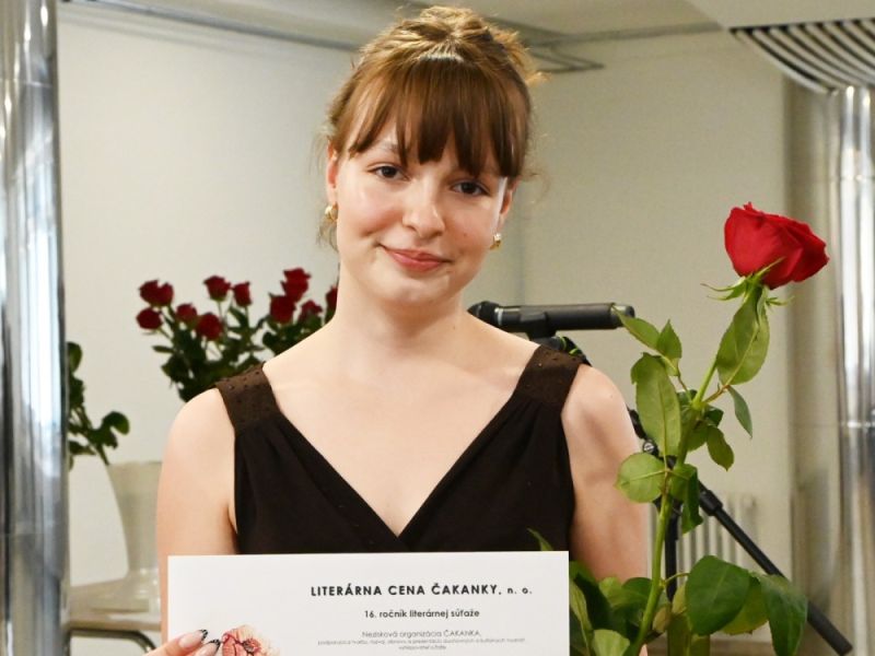 Úspěch Elišky Švirgové v literární soutěži Čakanky