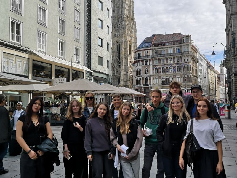 Třeťáci poznávali Vídeň