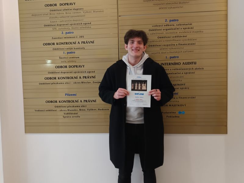 Naši studenti se v krajském kole dějepisné olympiády neztratili