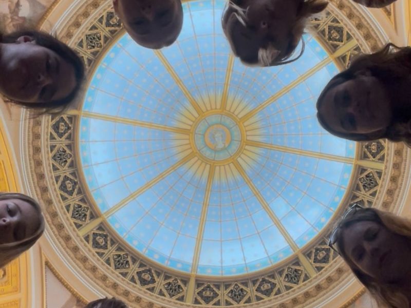 Kvarta navštívila Národní muzeum v Praze a brněnské planetárium