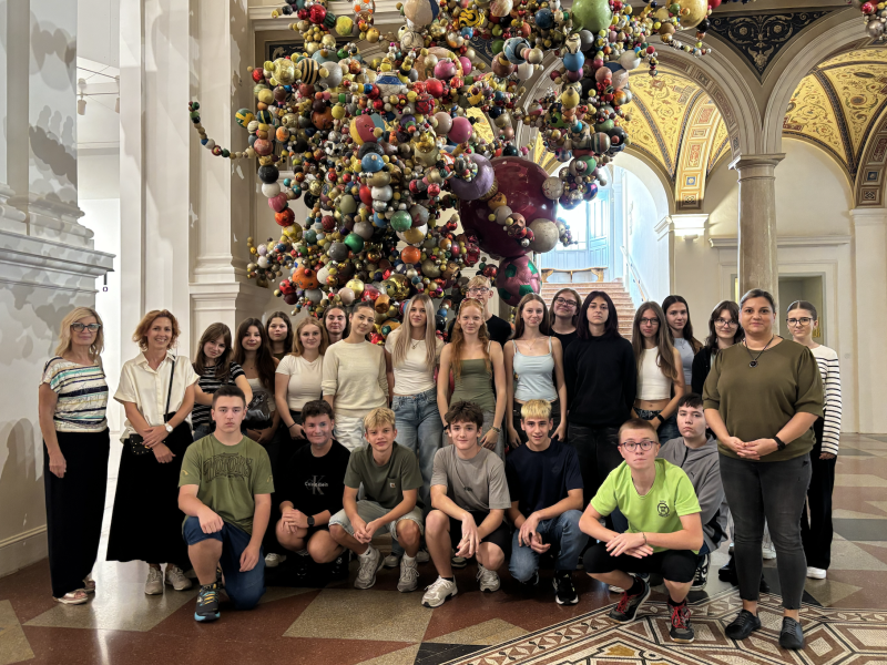 Třídy prvního ročníku v Moravské galerii