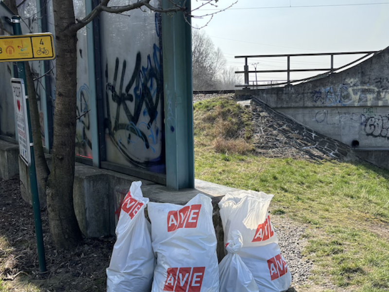 Prváci uklízeli Břeclav