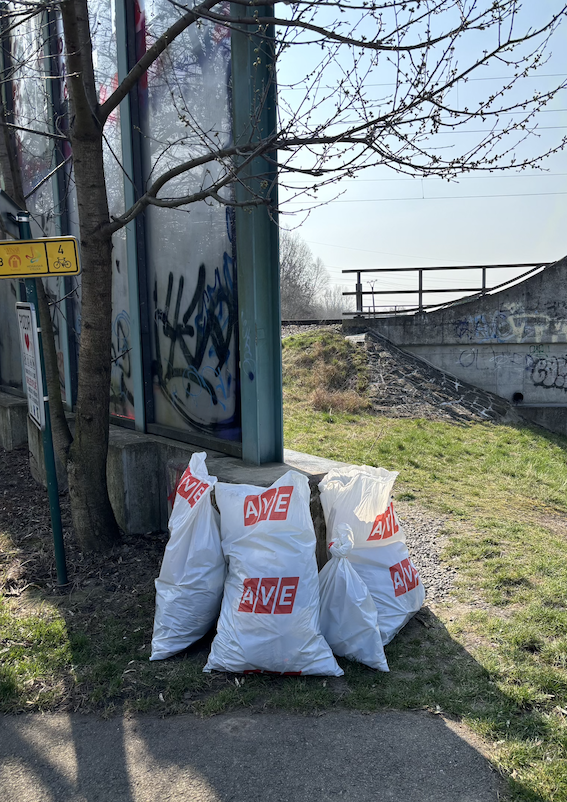 Prváci uklízeli Břeclav