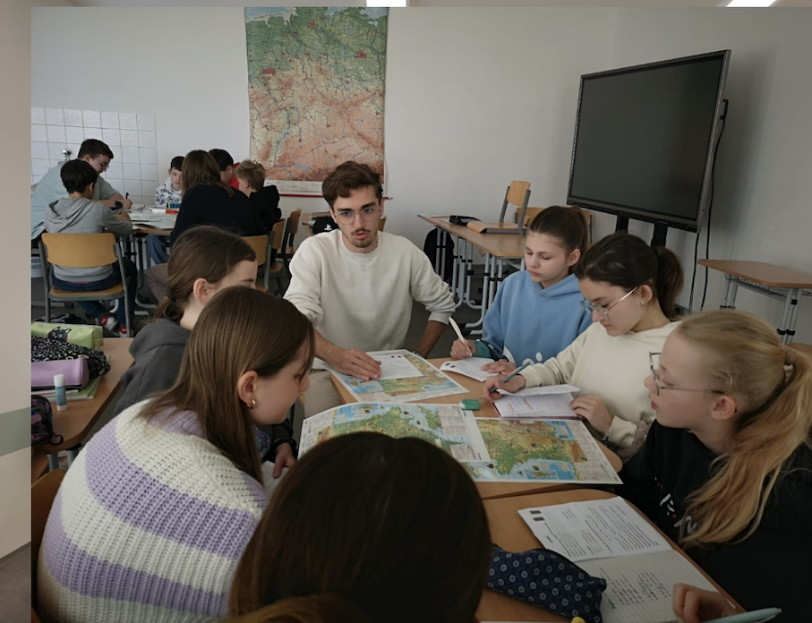 Stážisté z Francie na skok v Břeclavi