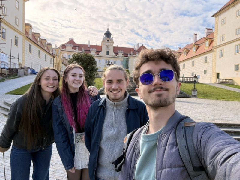 Stážisté z Francie na skok v Břeclavi