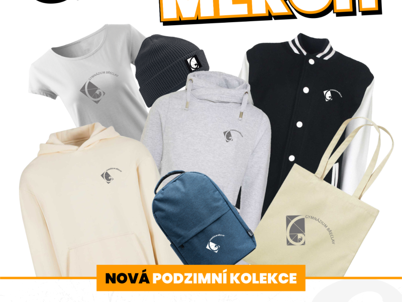 E-shop se školním merchem otevřen do 30. listopadu!