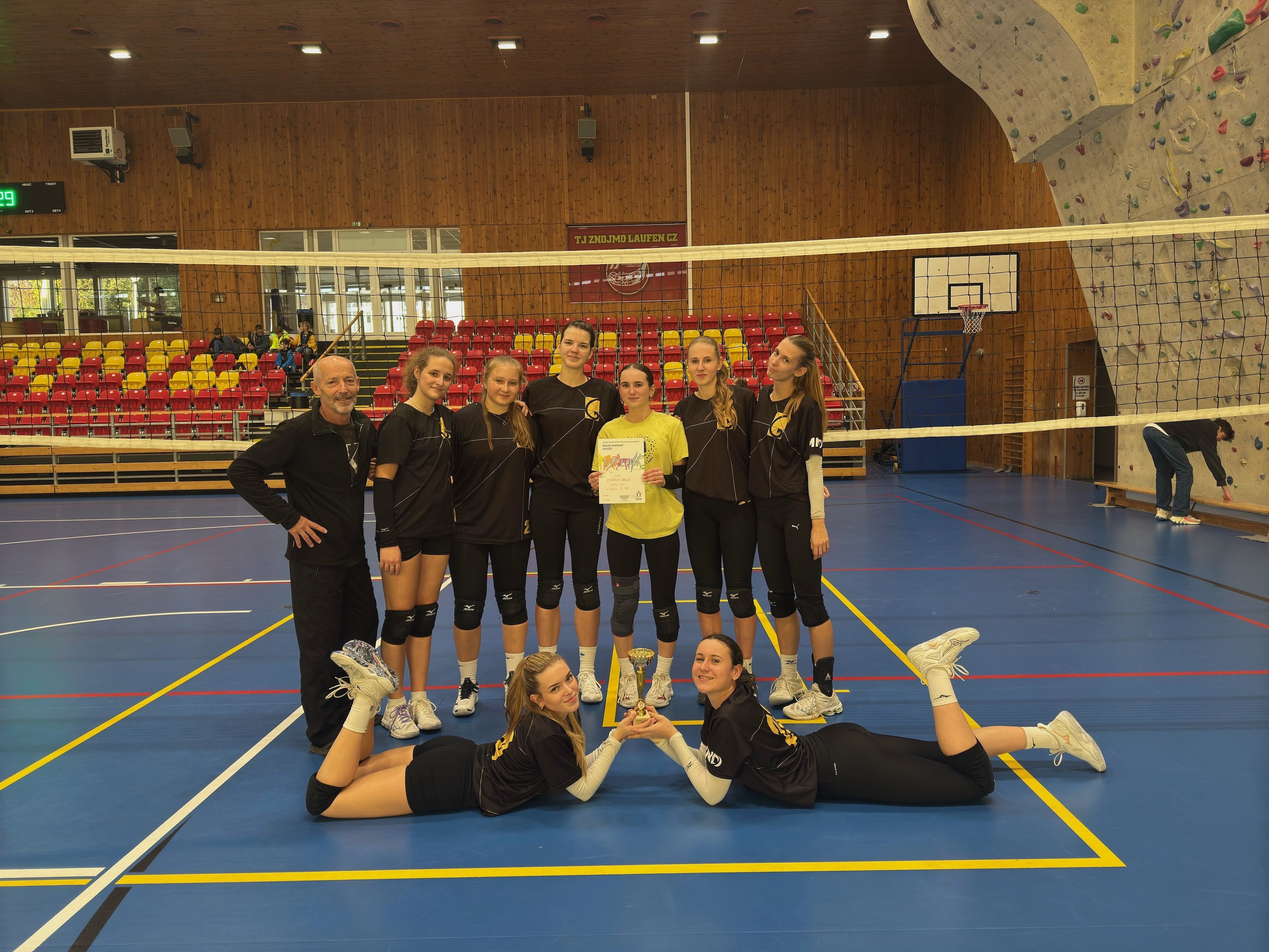 Úspěch volejbalového týmu ve Znojmě     