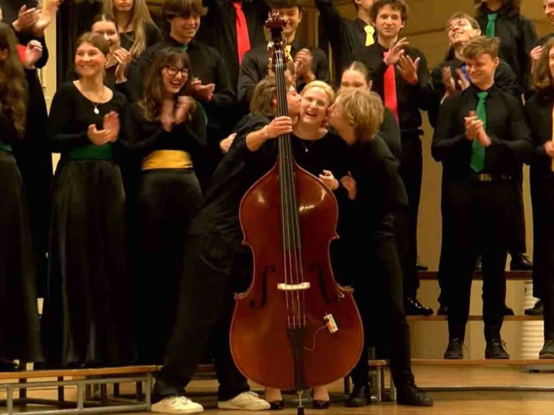 Sbor Polyfonia získal zlaté pásmo na soutěži Gymnasia Cantant