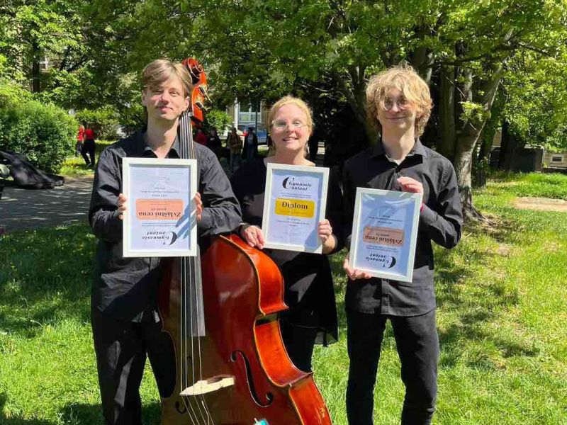 Sbor Polyfonia získal zlaté pásmo na soutěži Gymnasia Cantant