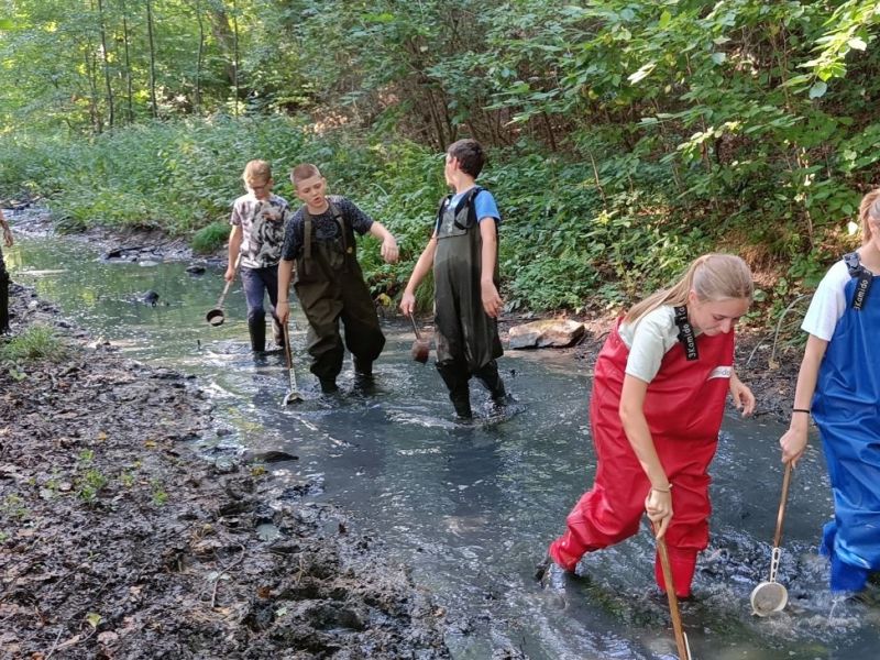 Terénní přírodovědné cvičení sekundy v Jedovnicích