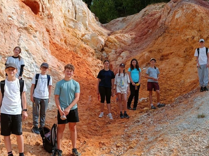 Terénní přírodovědné cvičení sekundy v Jedovnicích